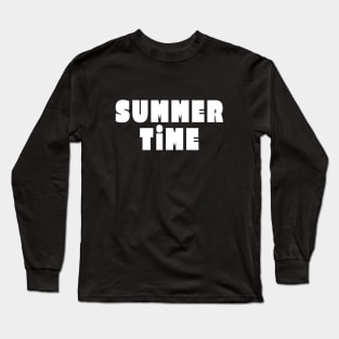 Summer time fun young adults memes summer Man's Woman's Long Sleeve T-Shirt